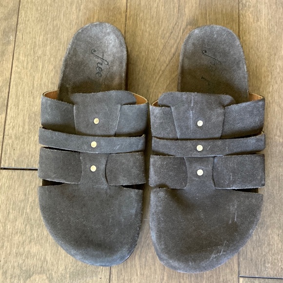 Free People‎ Sunday Season Footbed Mules 7.5 - Picture 2 of 7